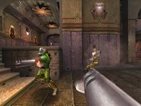 une photo d'Ã©cran de Quake 3 Arena (Dreamcast) sur Sega Dreamcast